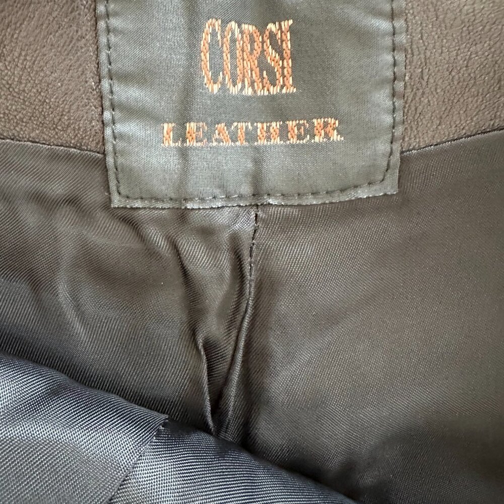 Corsi Leather Shorts View 5